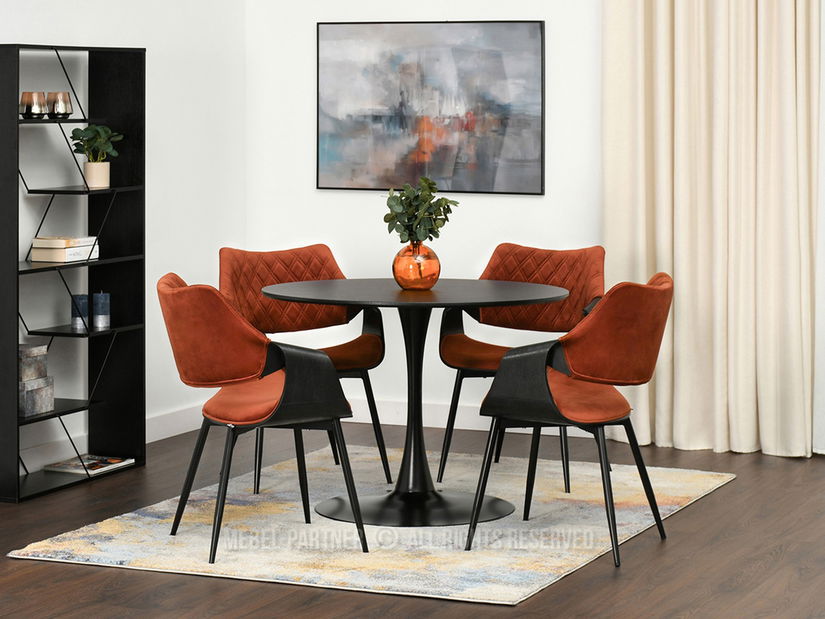 Židle Rolf K (černá )