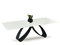 Jídelní stůl Pagina (bílá + černá)