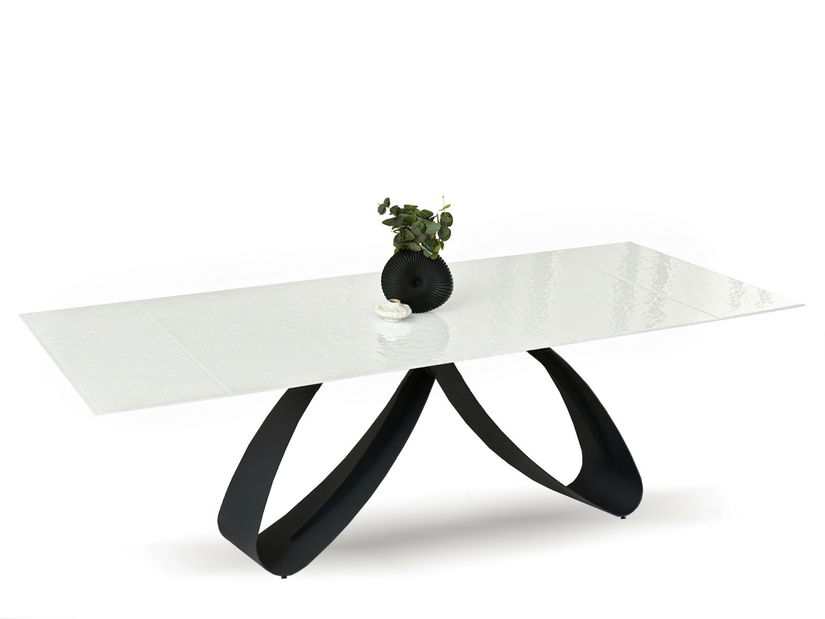 Jídelní stůl Pagina (bílá + černá)