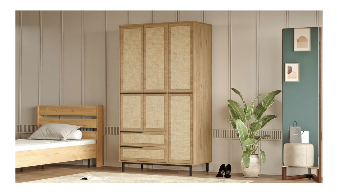Šatní skříně Otto 15 (ořech + dub)