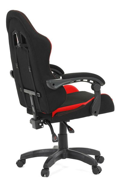 Herní křeslo Kvantirasa (černá + červená)