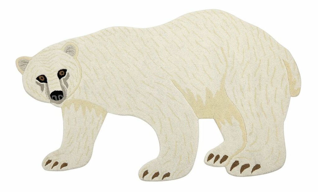 Dětský koberec 100 x 160 cm Ionek (bílá)