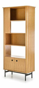 Regál Sommer REG1 (dub přírodní + černá)