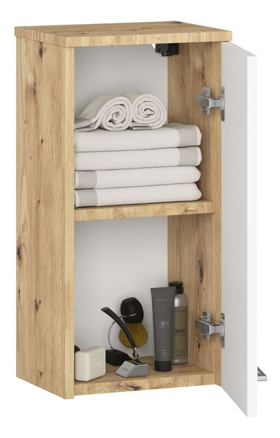 Koupelnová skříňka Farid TYP2 (dub artisan + bílá)