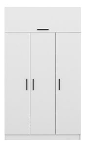 Šatní skříň Kalia 235 (bílá)