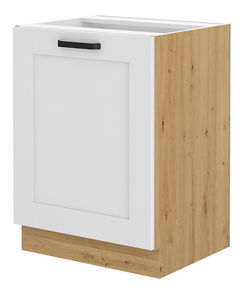 Dolní kuchyňská skříňka Lucid 60 D 2F BB (dub artisan + bílá)