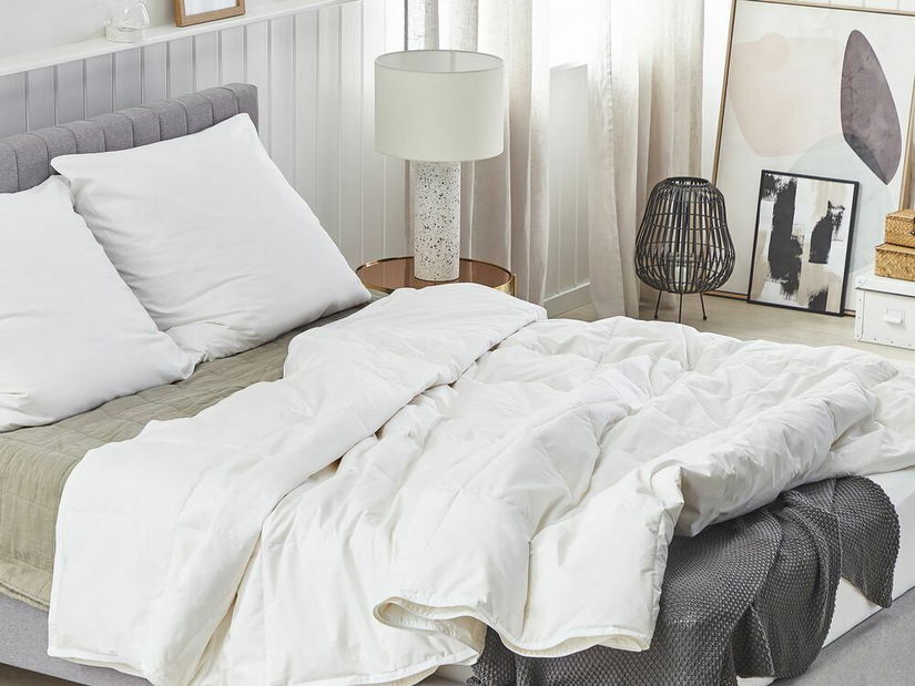 Přikrývka 155 x 220 cm Choza (bílá)