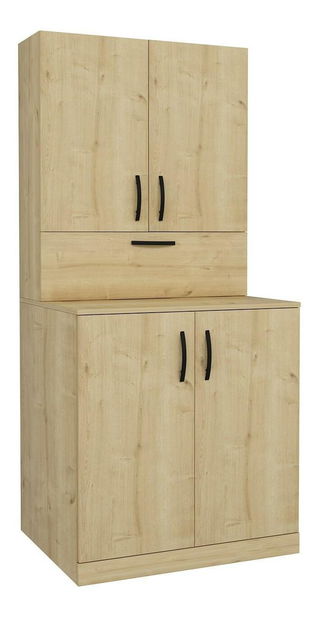 Skříňka na pračku Motuma (dub)