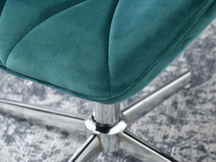 Křeslo Velma S (tyrkysová + černá)