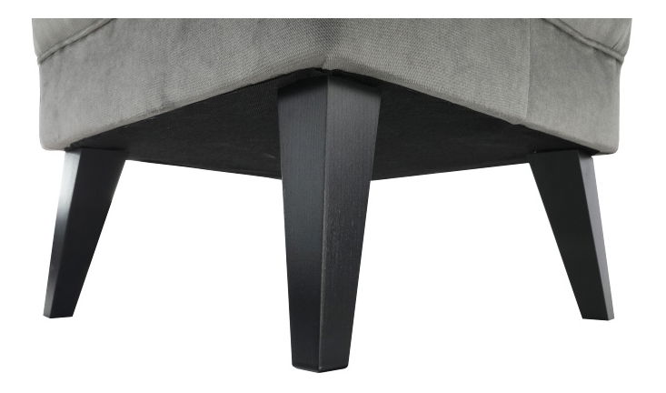 Taburet Royse Kronos 15 (světle šedá + černá)