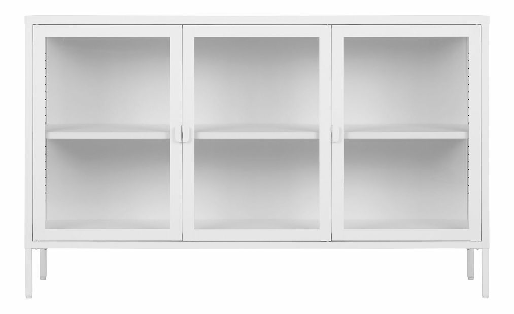 Vitrína Bisalia 3 (bílá)