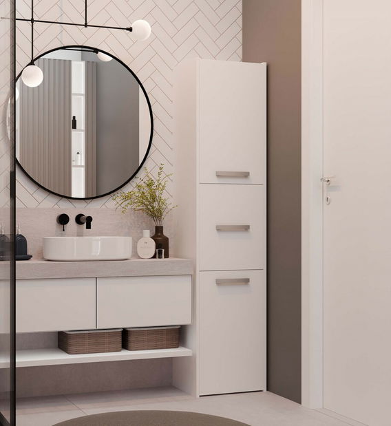 Koupelnová skříňka Samways 4 (bílá)