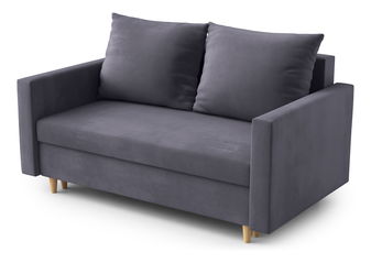 Pohovka dvousedačka Louis (šedá)
