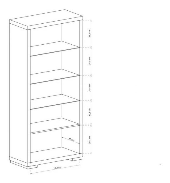 Vitrína Vega 13 (s LED osvětlením) (dub santana světlý)