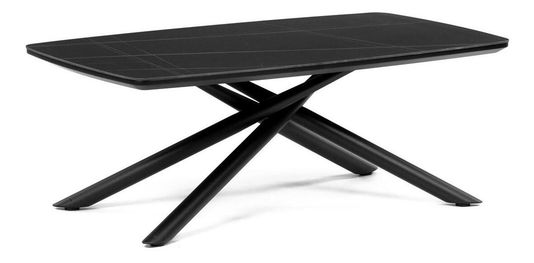 Konferenční stolek Apoyabamos (mramor černý)