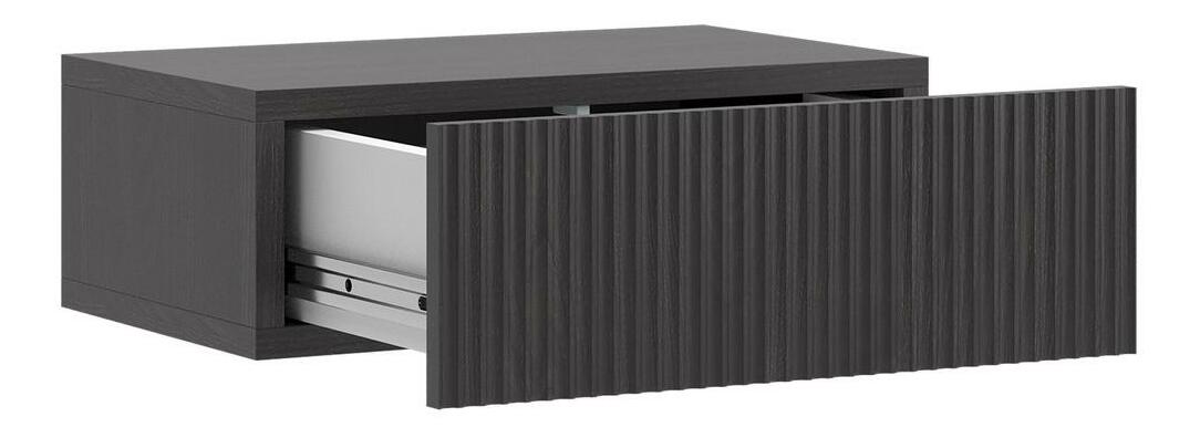 Noční stolek Noelia N3 (portlandský jasan černý)