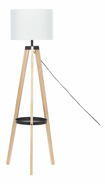 Stojanová lampa Breezy (světlé dřevo)