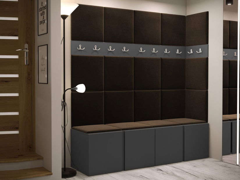 Předsíň Tovenaz II (dub artisan + černá)