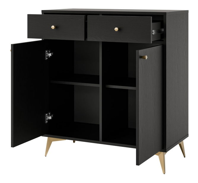 Komoda Tokyna 826 (černá)