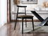 Jídelní židle KD 71 (černá + hnědá)