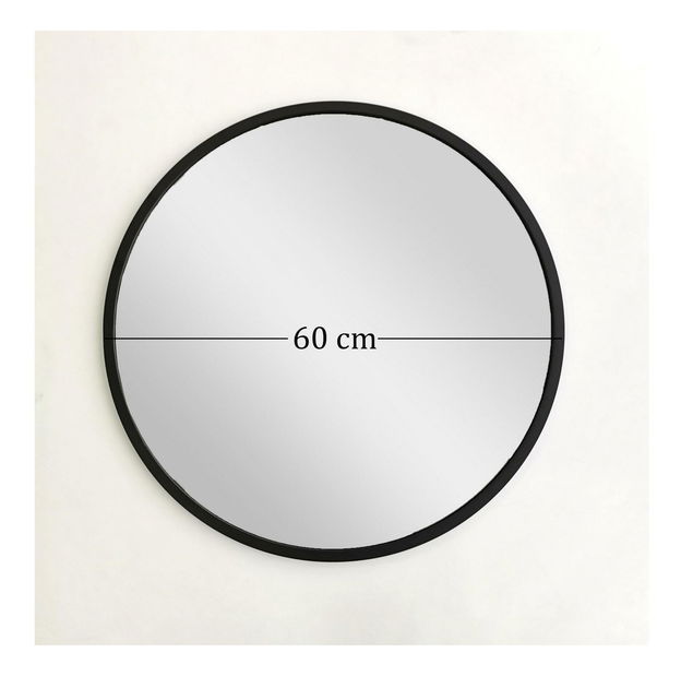 Zrcadlo cheval Piseni (černá)