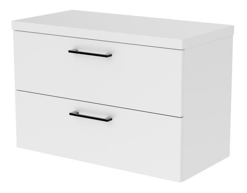 Závěsná koupelnová skříňka Valiant S (bílá)