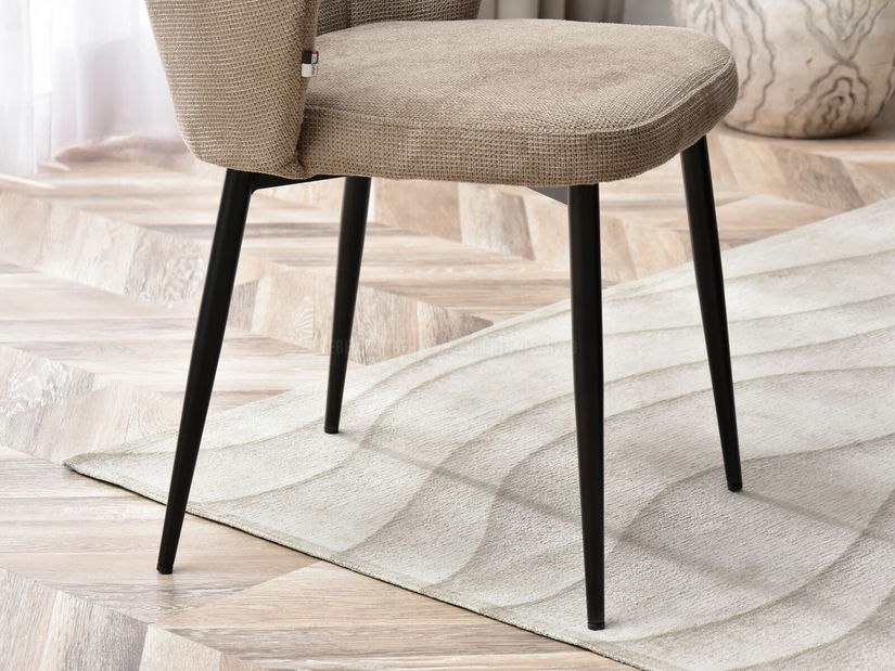Židle Zane (béžová + černá) *výprodej
