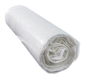 Manželská postel 160cm Zarandeaba (krémová)