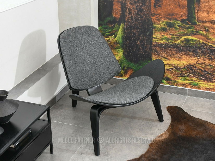 Křeslo Ronaldo (černá)