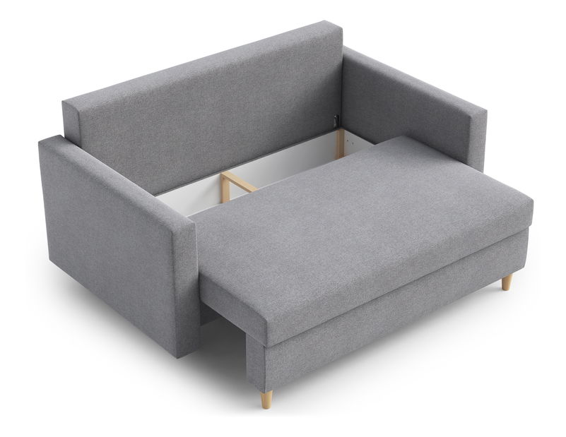 Pohovka dvousedačka Louis (světle šedá)