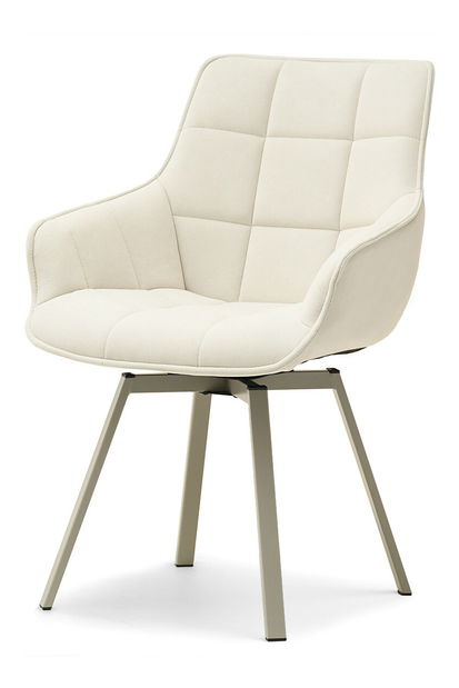 Jídelní židle Antiguas (krémová + béžová)