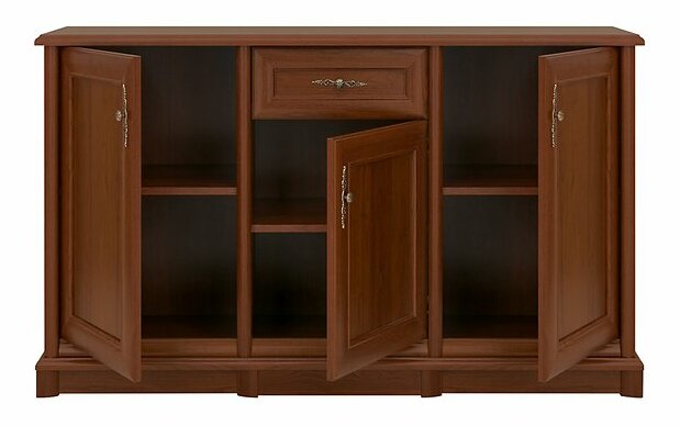 Komoda BRW KENT EKOM 3D1S (Kaštan) *bazar