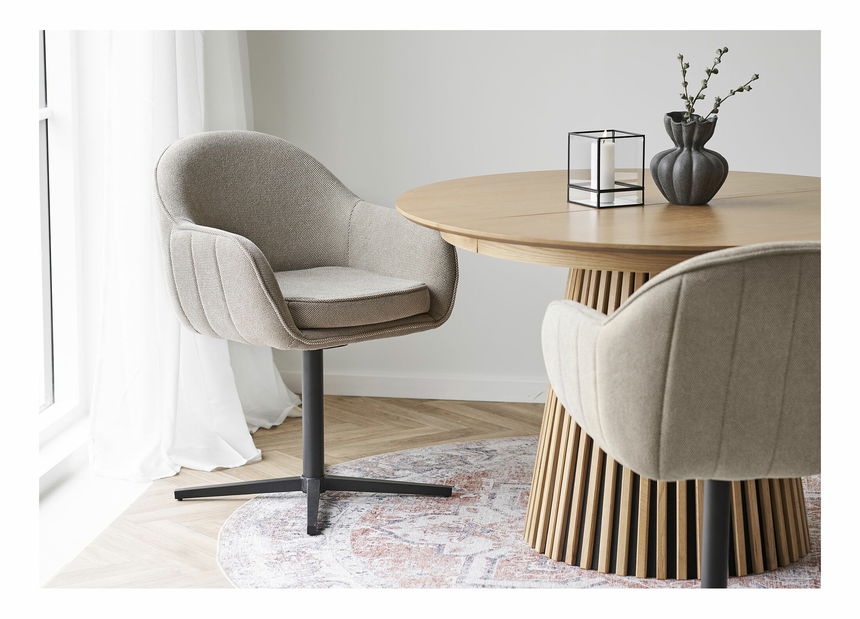 Jídelní židle Teravina (světle šedá)