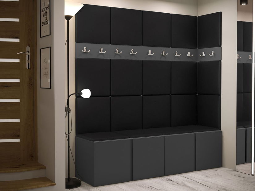 Předsíň Tovenaz II (dub artisan + černá)