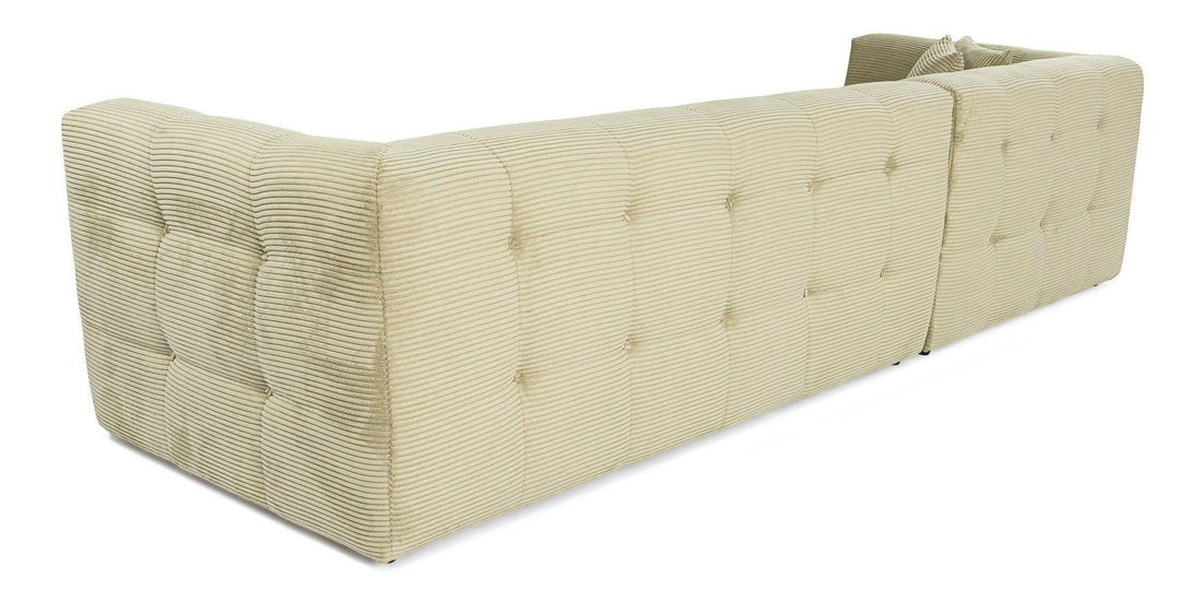 Rohová sedačka Cadellona (L) (zelená)