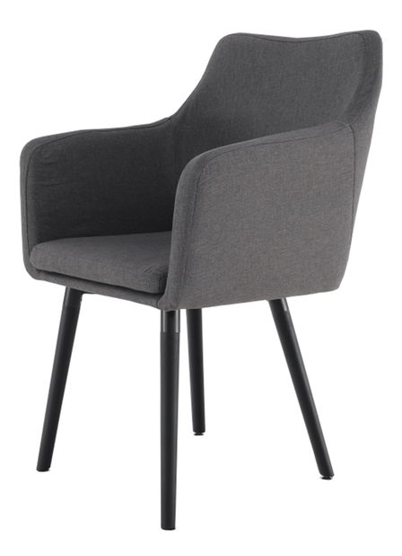 Jídelní židle Dabir (šedohnědá)