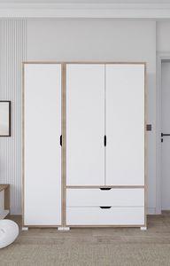 Šatní skříň Nissindira (ořech světlý)