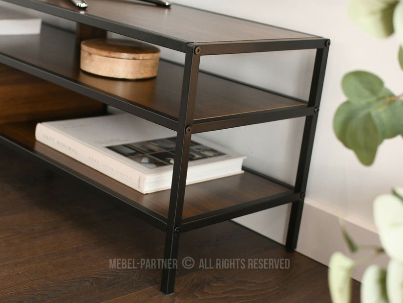 TV stolek/skříňka Subsidios (černá)