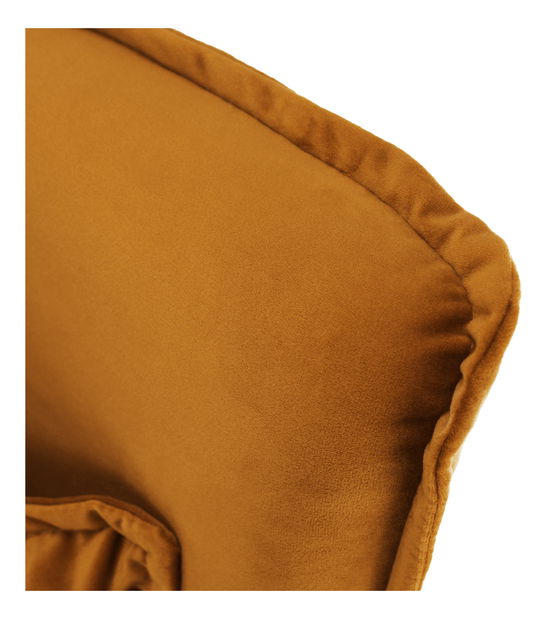 Křeslo Rander (hořčicová)