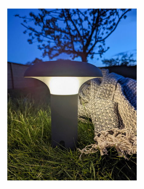 Venkovní LED lampa Rodelia (šedá)