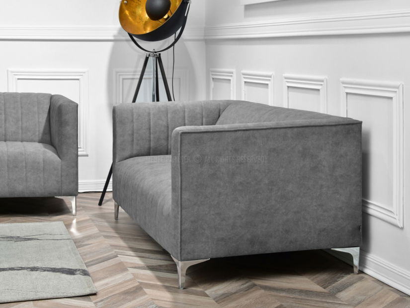 Pohovka dvousedačka Represaliar (šedá)