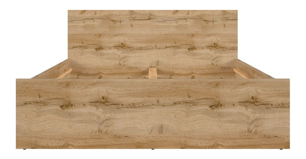 Manželská postel 140 cm BRW Zele LOZ/140