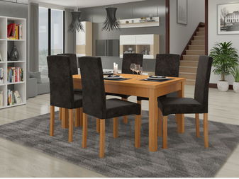 Jídelna Raviel 1 (olše + černá)