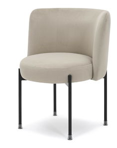 Jídelní židle Colegio (béžová + černá)