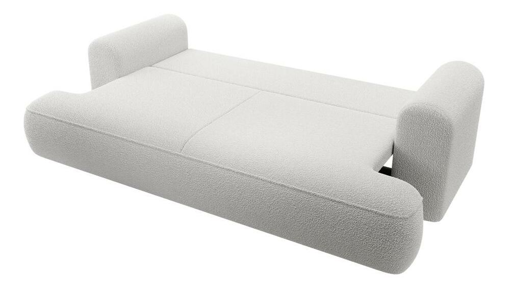 Pohovka trojsedačka Olivo S (světle šedá + černá)