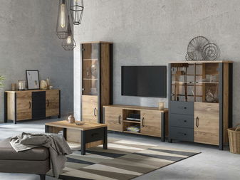 Obývací pokoj Olan (appelzeller + černá)