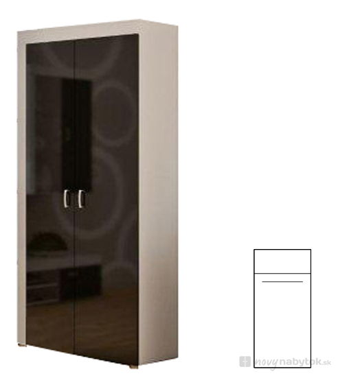 Šatní skříň Manie 3