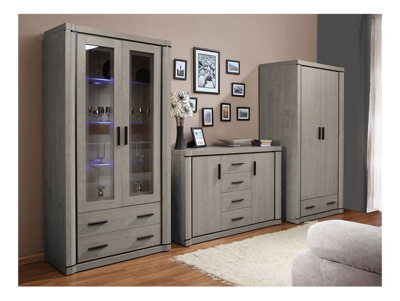 Nábytek do obývacího pokoje Xena IV (dub truflový)