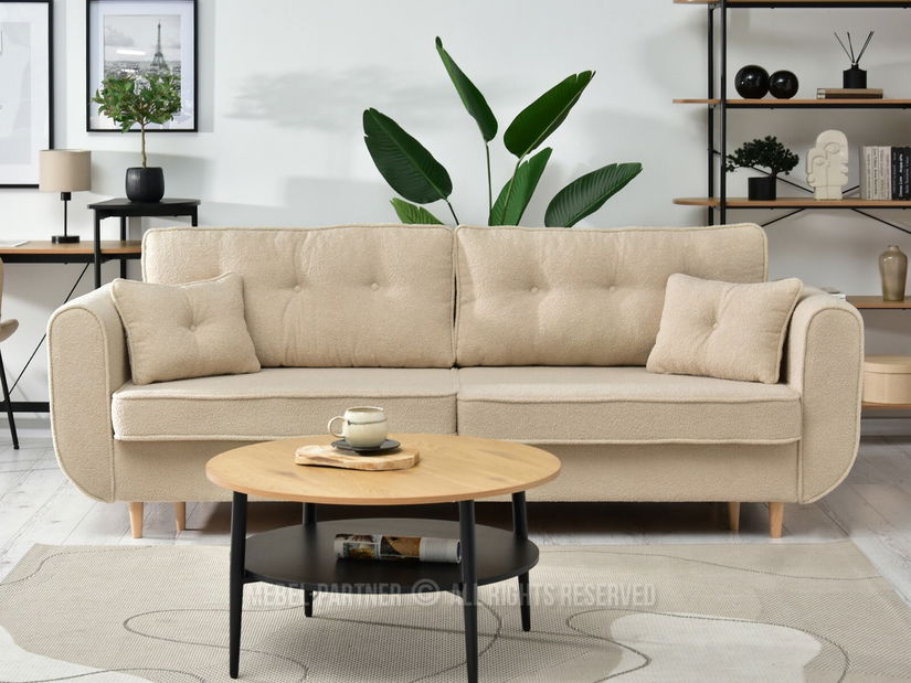 Pohovka dvousedačka Bacteria (béžová)