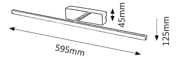 Závěsné svítidlo Picture Slim 3910 (chromová)
